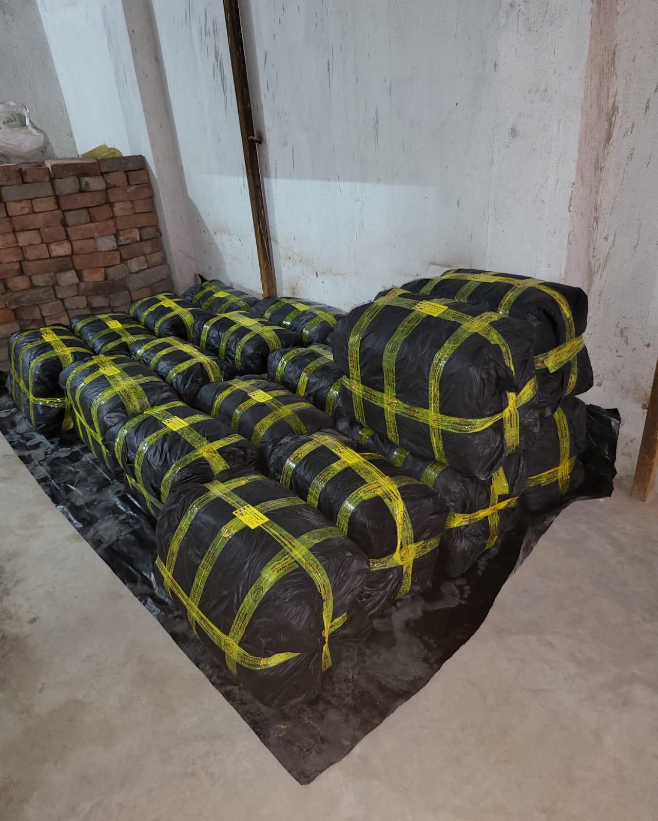 LDPE Sheet Rolls Packed for Dispatch